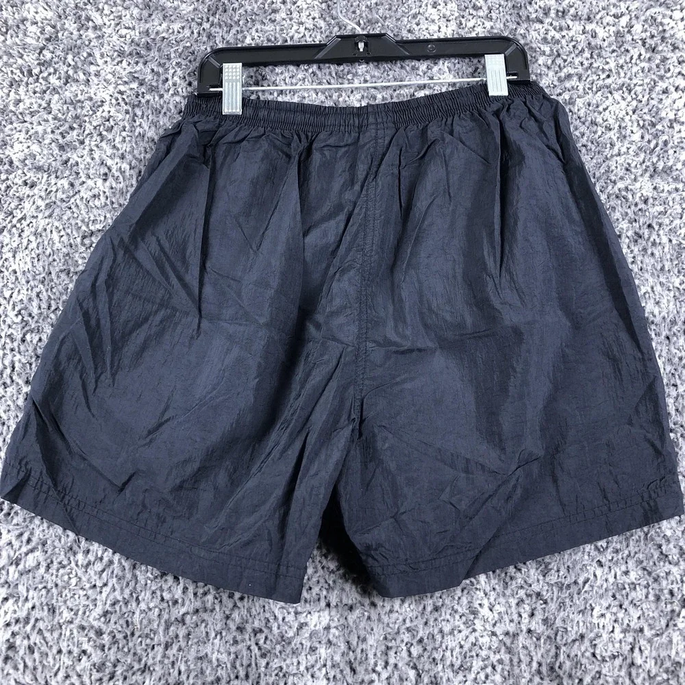 Nike Shorts Mens Medium Black 8" Inseam Microfiber Elastic Waist Running Gym - Picture 3 of 11